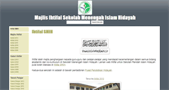 Desktop Screenshot of ihtifalsmih.hidayah.edu.my